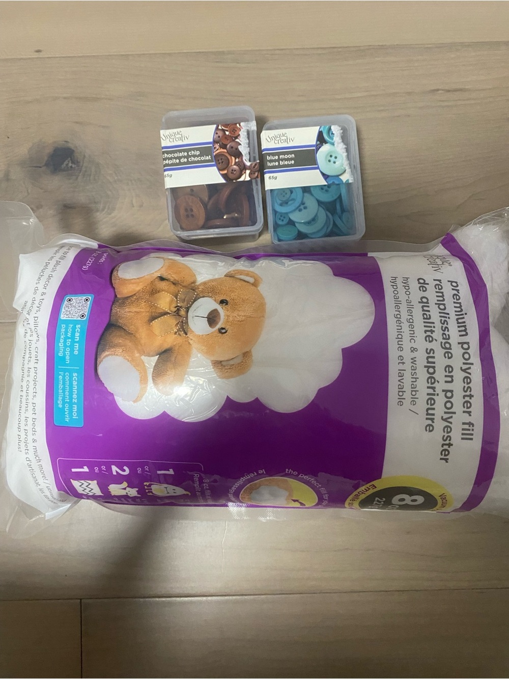 Premium Polyester Fiber Fill - White by Unknown Brand for Home & Crafts